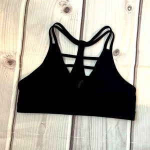 Black Grid Bra - Zyia Active